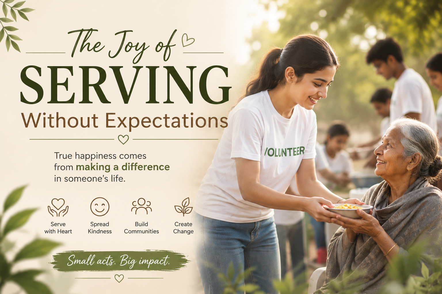 The Joy of Serving Without Expectations